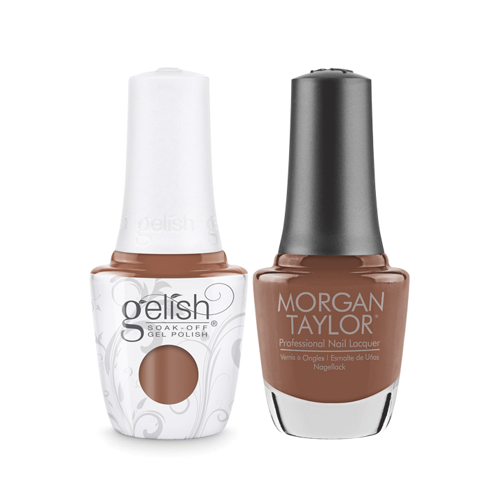 Gelish Gel Polish & Morgan Taylor Nail Lacquer, 1110319, African Safari 2018 Collection, Neutral By Nature, 0.5oz