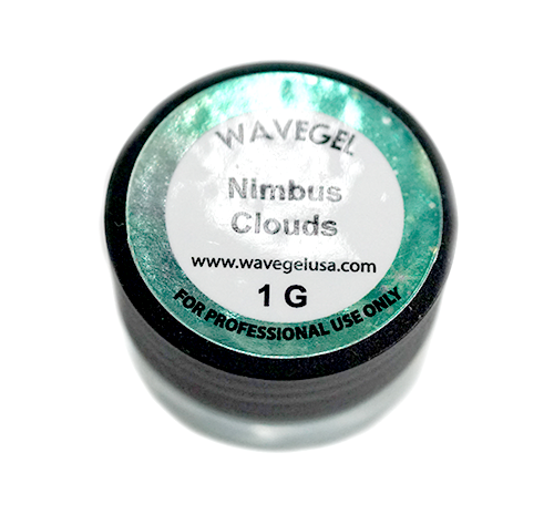 Wave Gel Nail Art Hyper Chrome, Nimbus Clouds, 1oz OK1129