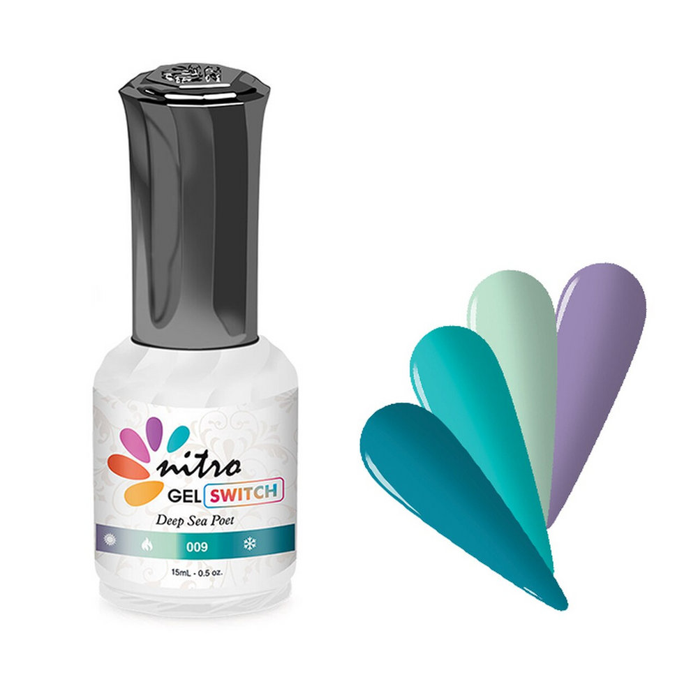Nitro Gel Polish, Switch Collection, NS09, 0.5oz OK1111LK