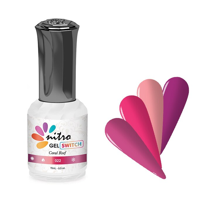 Nitro Gel Polish, Switch Collection, NS22, 0.5oz OK1111LK