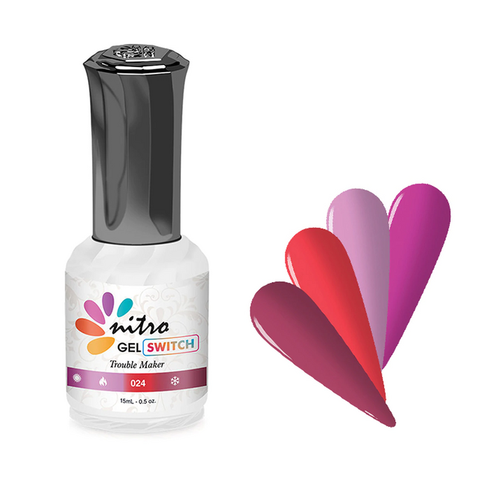 Nitro Gel Polish, Switch Collection, NS24, 0.5oz OK1111LK