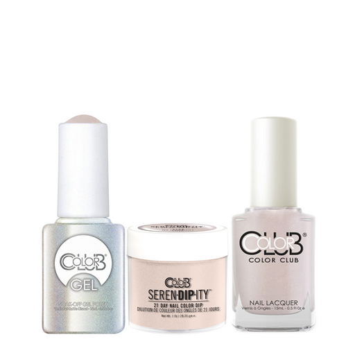 Color Club 3in1 Dipping Powder + Gel Polish + Nail Lacquer , Serendipity, No Ordinary Love, 1oz, 05XDIP1124-1 KK