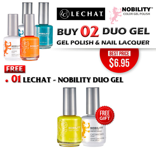 LeChat Nobility Gel & Polish Duo, Buy 2 Get 1 FREE