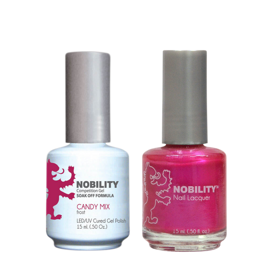 LeChat Nobility Gel & Polish Duo, NBCS004, Candy Mix, 0.5oz KK