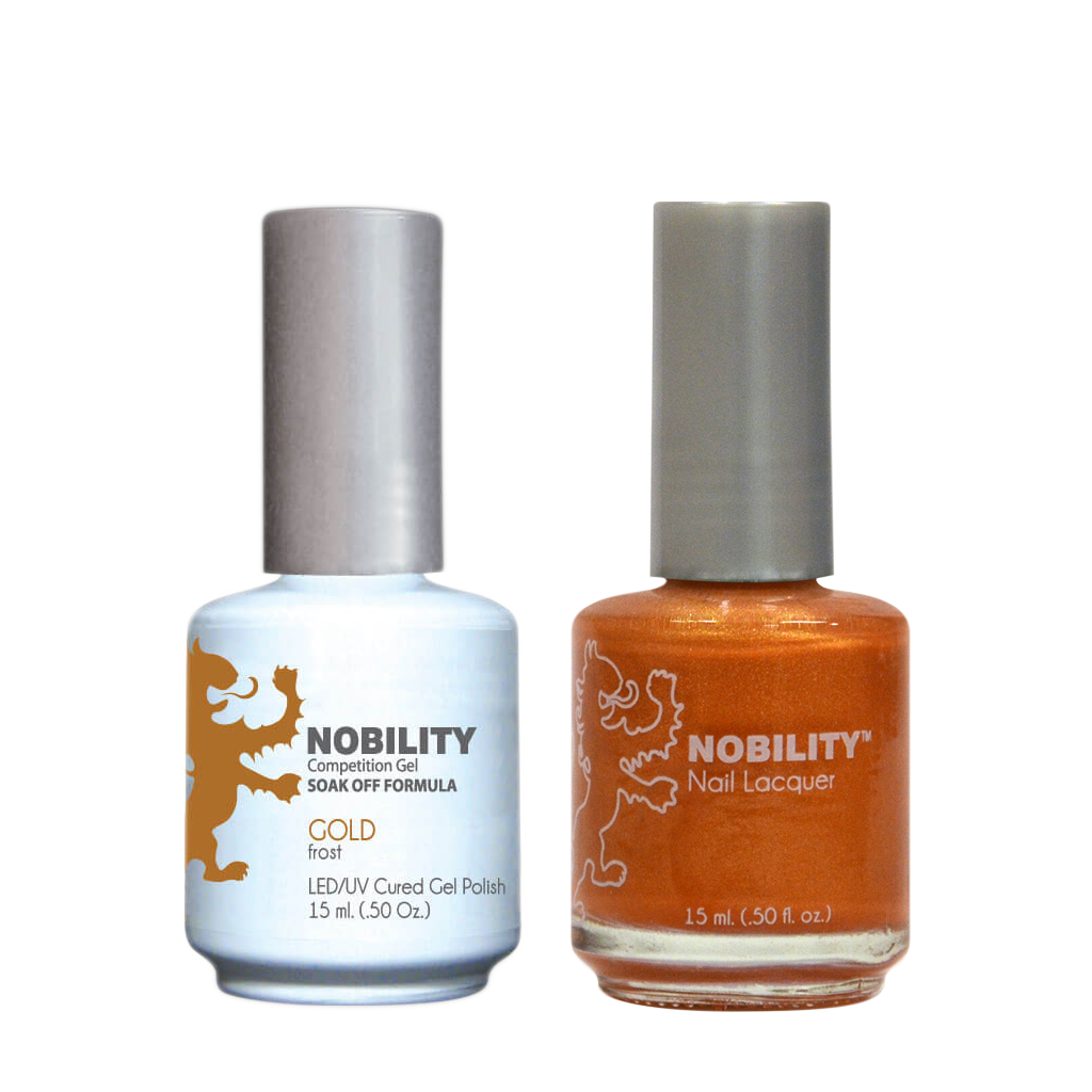 LeChat Nobility Gel & Polish Duo, NBCS005, Gold, 0.5oz KK0917