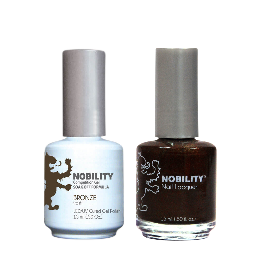 LeChat Nobility Gel & Polish Duo, NBCS007, Bronze, 0.5oz KK0906