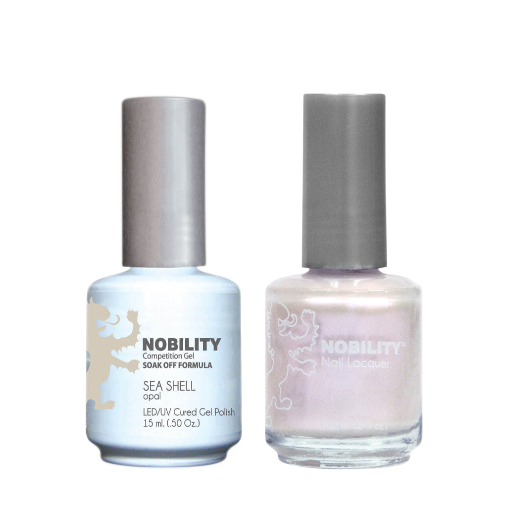 LeChat Nobility Gel & Polish Duo, NBCS011, Sea Shell, 0.5oz KK0917