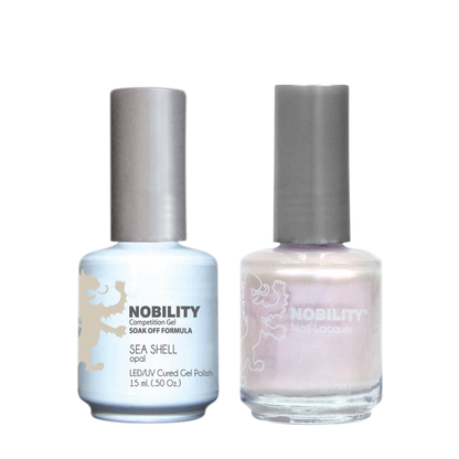 LeChat Nobility Gel & Polish Duo, NBCS011, Sea Shell, 0.5oz KK0917