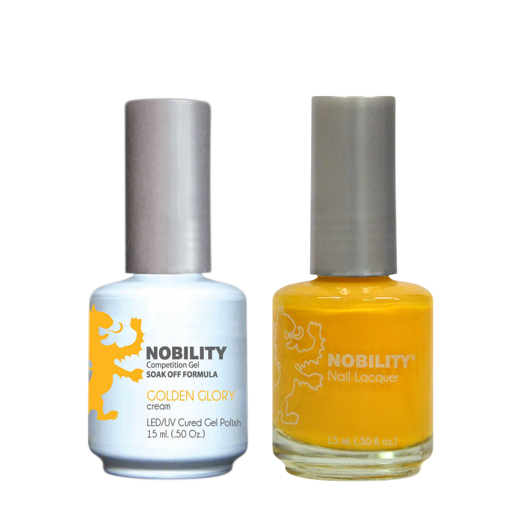 LeChat Nobility Gel & Polish Duo, NBCS019, Golden Glory, 0.5oz KK0906