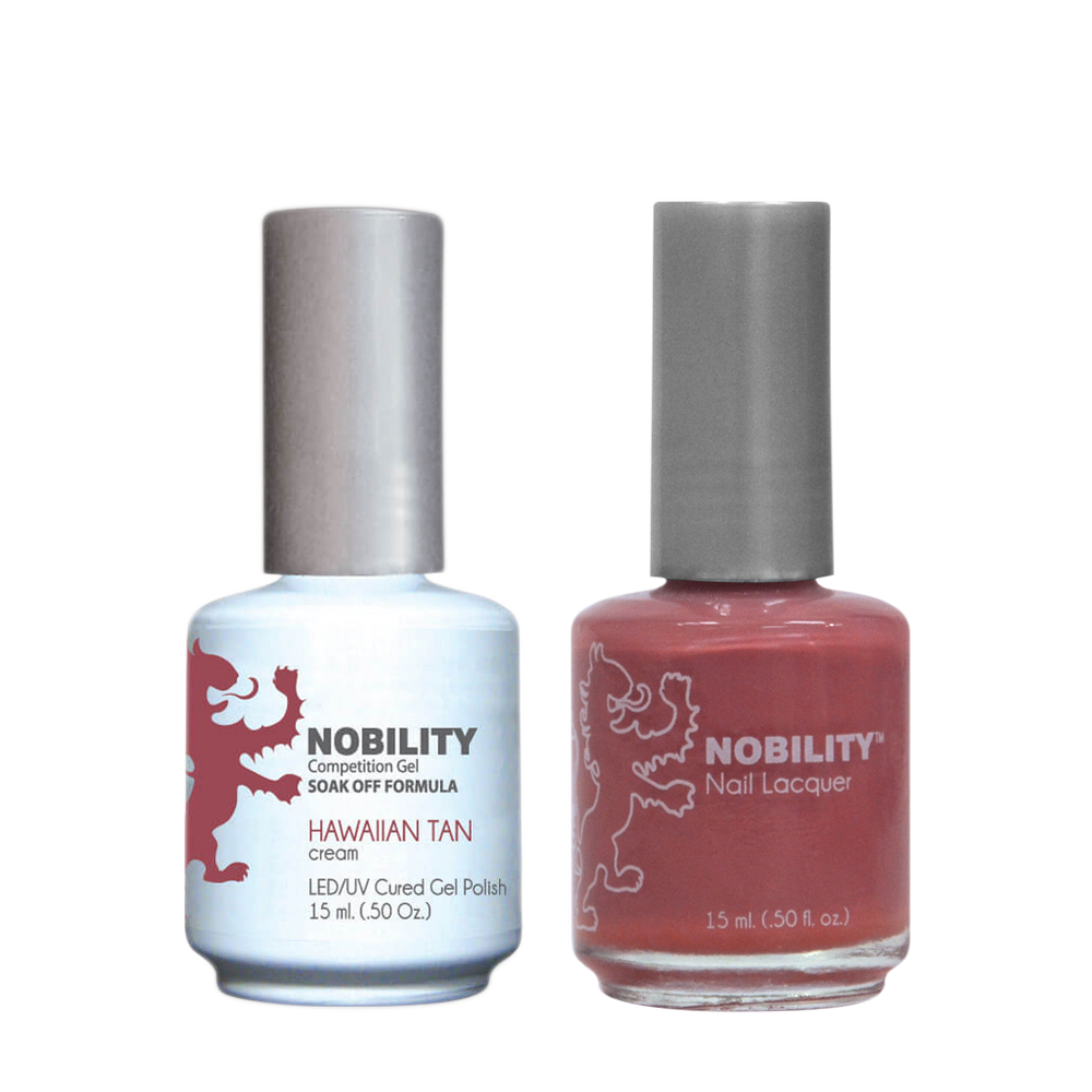 LeChat Nobility Gel & Polish Duo, NBCS022, Hawaiian Tan, 0.5oz KK
