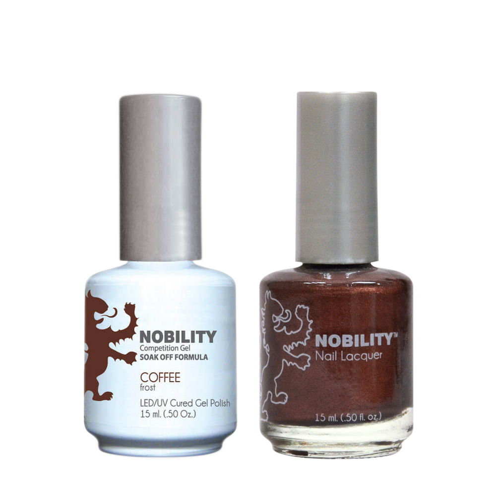 LeChat Nobility Gel & Polish Duo, NBCS023, Coffee, 0.5oz KK