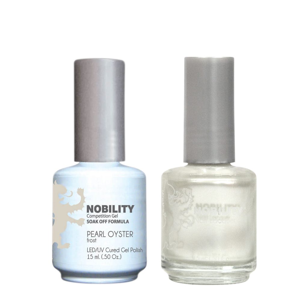 LeChat Nobility Gel & Polish Duo, NBCS026, Pearl Oyster, 0.5oz KK