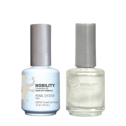 LeChat Nobility Gel & Polish Duo, NBCS026, Pearl Oyster, 0.5oz KK