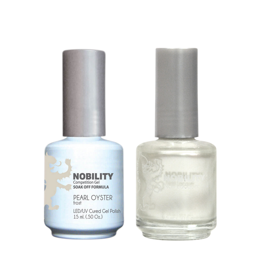 LeChat Nobility Gel & Polish Duo, NBCS026, Pearl Oyster, 0.5oz KK