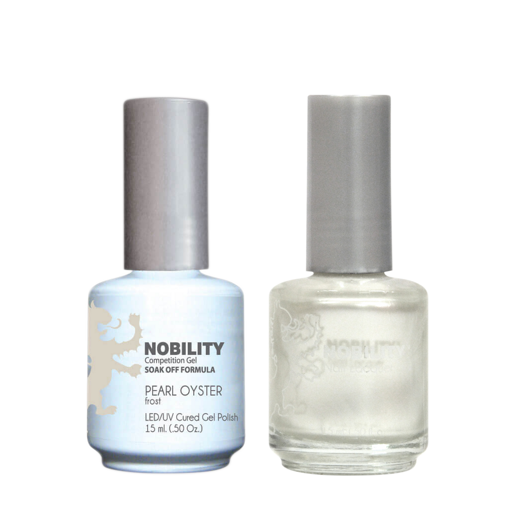 LeChat Nobility Gel & Polish Duo, NBCS026, Pearl Oyster, 0.5oz KK
