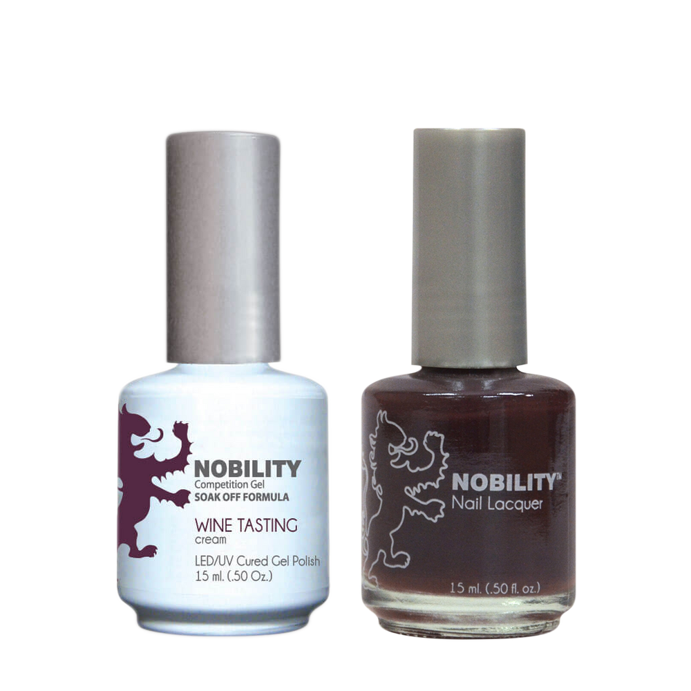 LeChat Nobility Gel & Polish Duo, NBCS034, Wine Tasting, 0.5oz KK