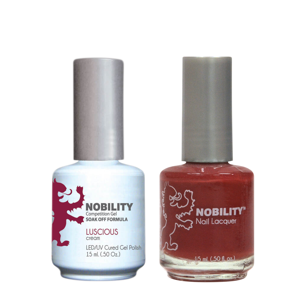 LeChat Nobility Gel & Polish Duo, NBCS036, Luscious, 0.5oz KK0917