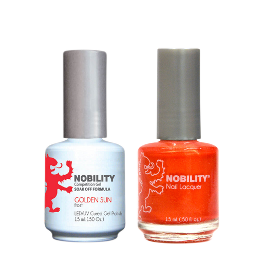 LeChat Nobility Gel & Polish Duo, NBCS044, Golden Sun, 0.5oz KK