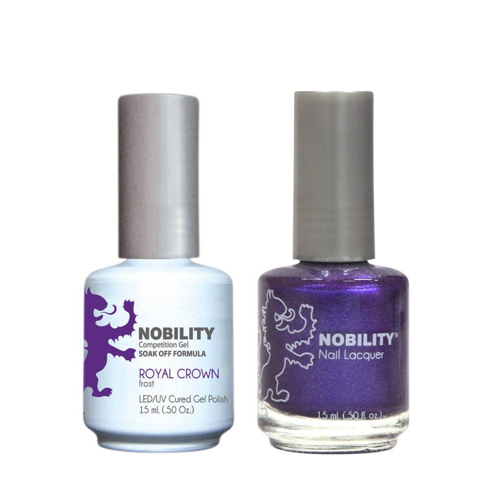LeChat Nobility Gel & Polish Duo, NBCS045, Royal Crown, 0.5oz KK0917