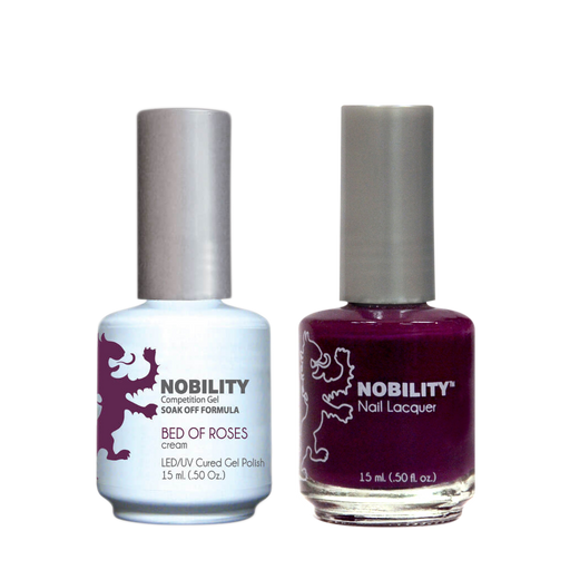 LeChat Nobility Gel & Polish Duo, NBCS049, Bed Of Roses, 0.5oz KK