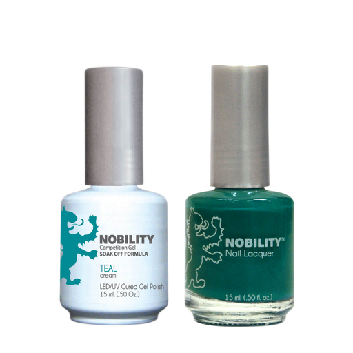 LeChat Nobility Gel & Polish Duo, NBCS052, Teal, 0.5oz KK0906