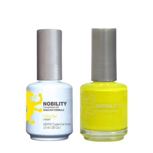 LeChat Nobility Gel & Polish Duo, NBCS053, Yellow, 0.5oz KK0917