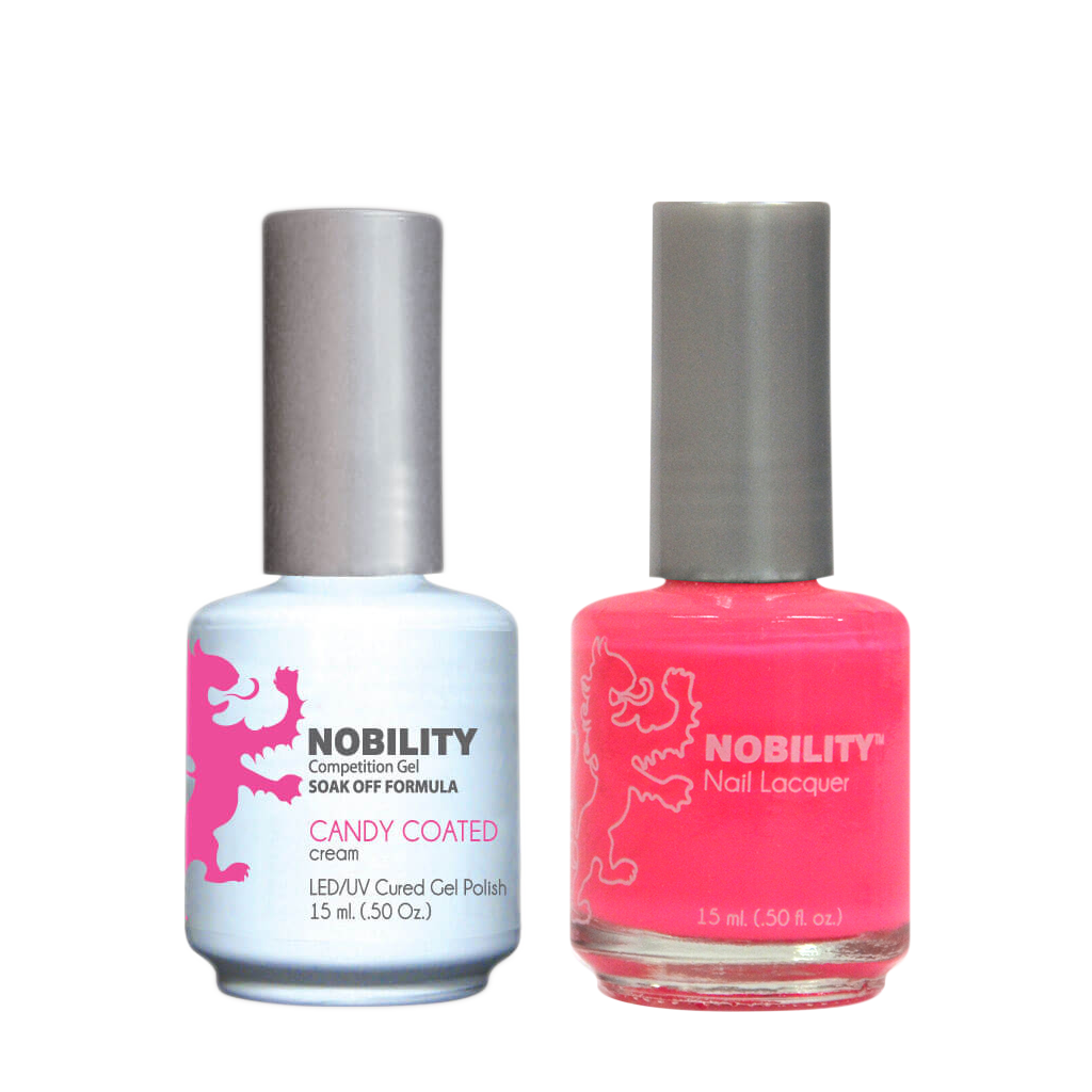 LeChat Nobility Gel & Polish Duo, NBCS057, Candy Coated, 0.5oz KK