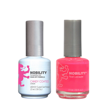 LeChat Nobility Gel & Polish Duo, NBCS057, Candy Coated, 0.5oz KK