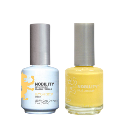 LeChat Nobility Gel & Polish Duo, NBCS076, Lemon Drop, 0.5oz KK0917