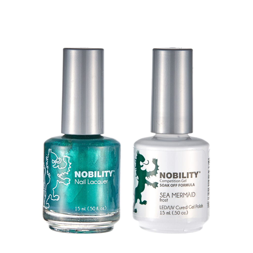 LeChat Nobility Gel & Polish Duo, NBCS087, Sea Mermaid, 0.5oz KK