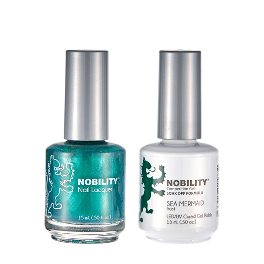 LeChat Nobility Gel & Polish Duo, NBCS087, Sea Mermaid, 0.5oz KK