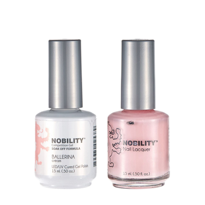 LeChat Nobility Gel & Polish Duo, NBCS088, Ballerina, 0.5oz KK