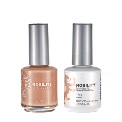 LeChat Nobility Gel & Polish Duo, NBCS089, Tan, 0.5oz KK