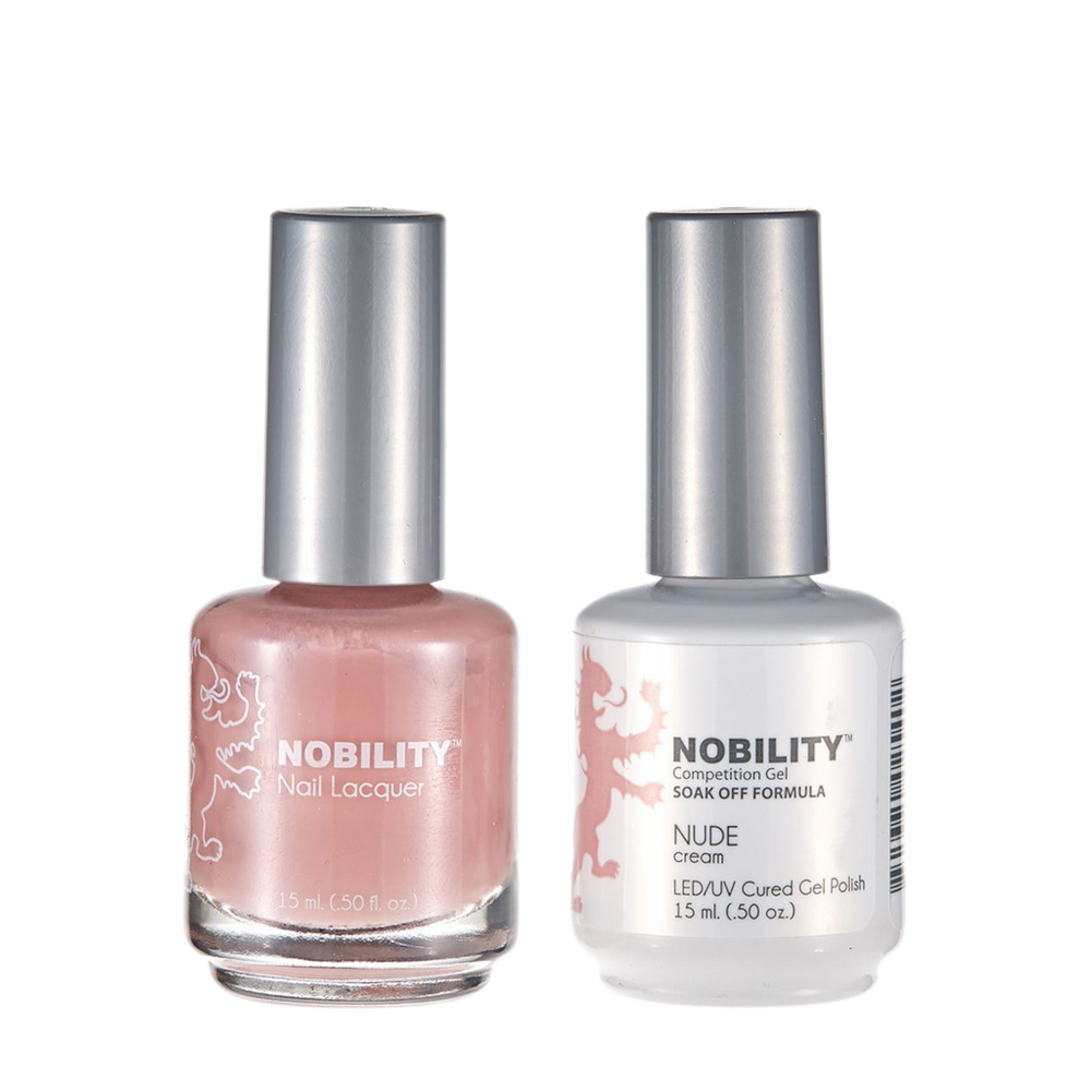 LeChat Nobility Gel & Polish Duo, NBCS090, Nude, 0.5oz KK