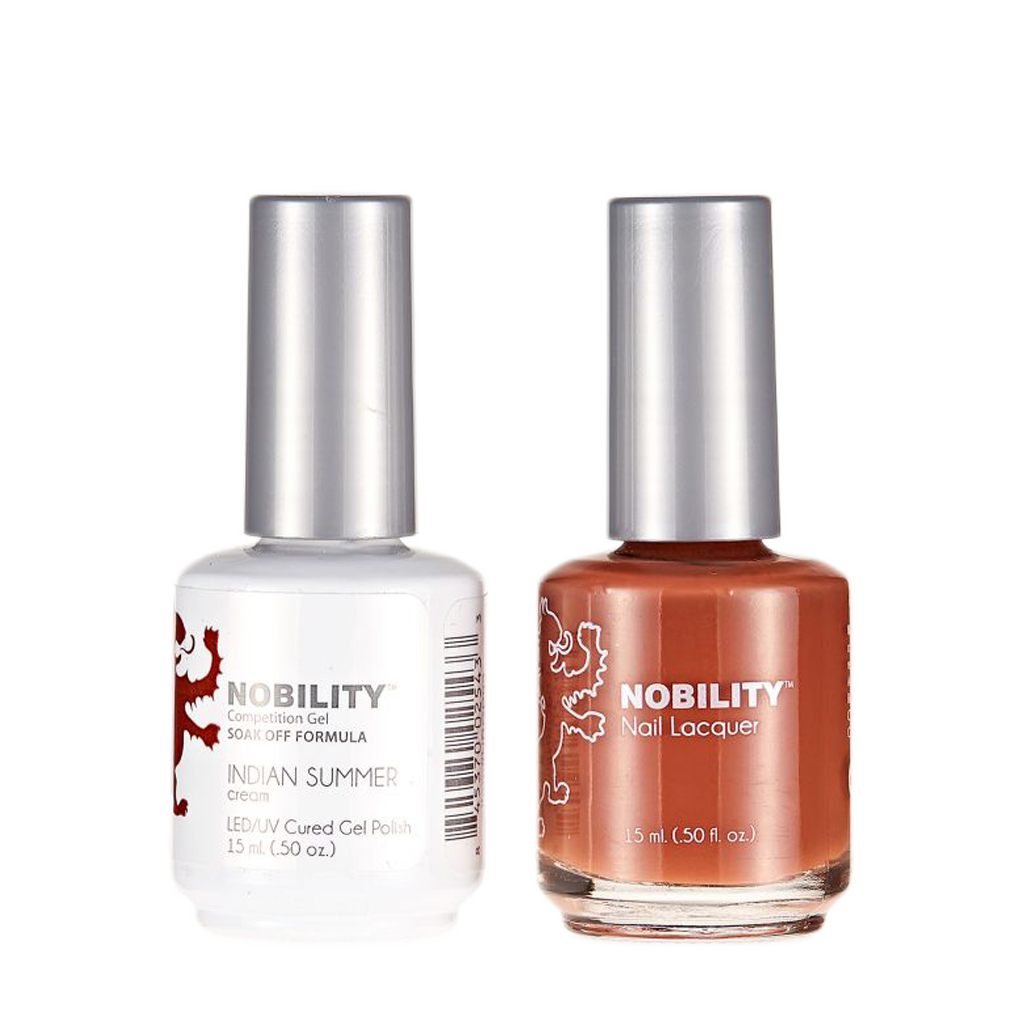 LeChat Nobility Gel & Polish Duo, NBCS093, Indian Summer, 0.5oz KK