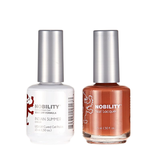 LeChat Nobility Gel & Polish Duo, NBCS093, Indian Summer, 0.5oz KK