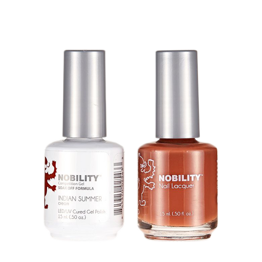LeChat Nobility Gel & Polish Duo, NBCS093, Indian Summer, 0.5oz KK