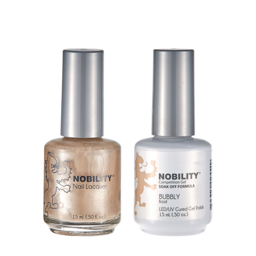 LeChat Nobility Gel & Polish Duo, NBCS104, Bubbly, 0.5oz KK0917