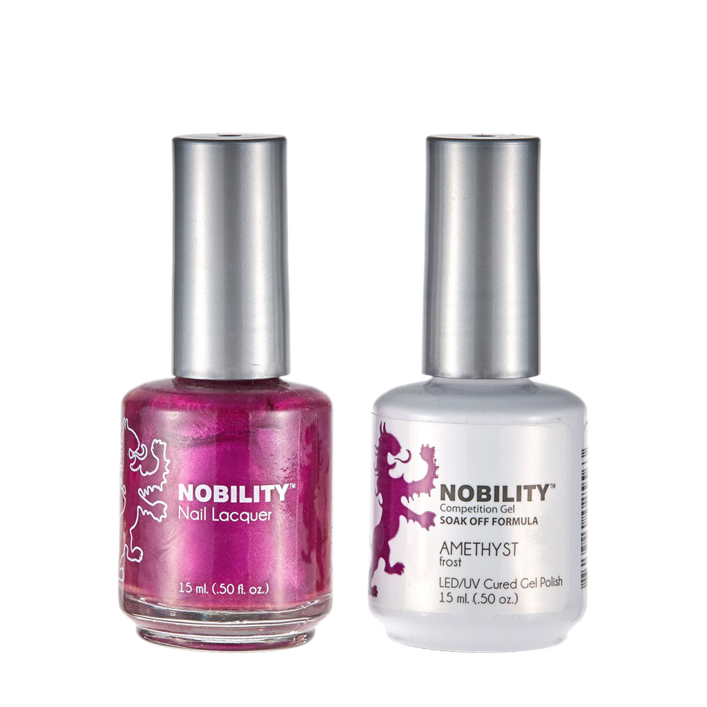 LeChat Nobility Gel & Polish Duo, NBCS106, Amethyst, 0.5oz KK0917