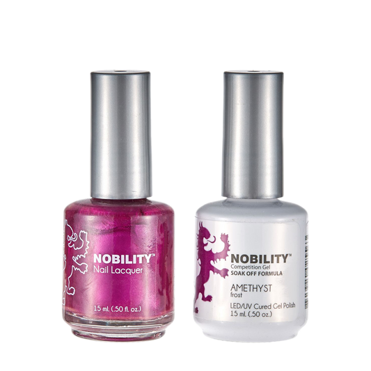 LeChat Nobility Gel & Polish Duo, NBCS106, Amethyst, 0.5oz KK0917