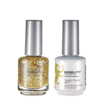 LeChat Nobility Gel & Polish Duo, NBCS109, Tinsel Town, 0.5oz KK0917