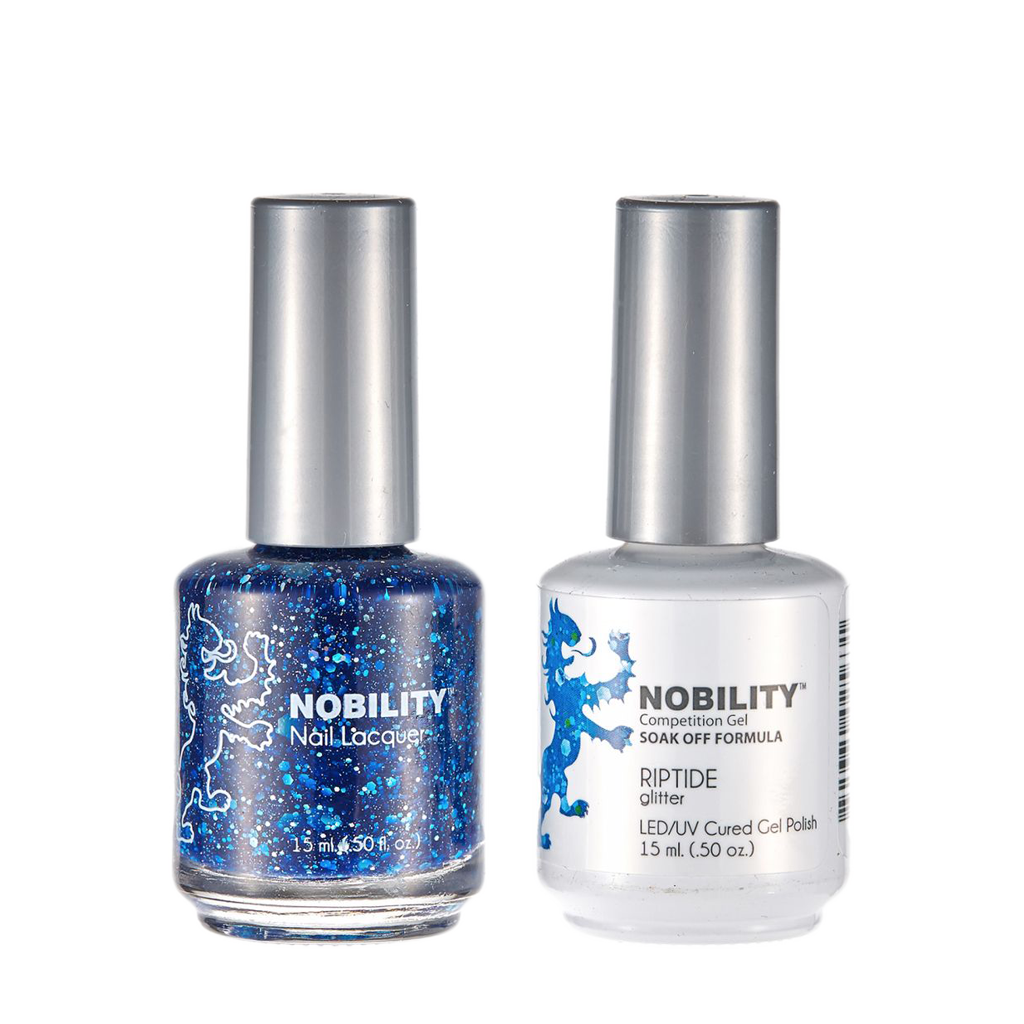 LeChat Nobility Gel & Polish Duo, NBCS113, Riptide, 0.5oz KK