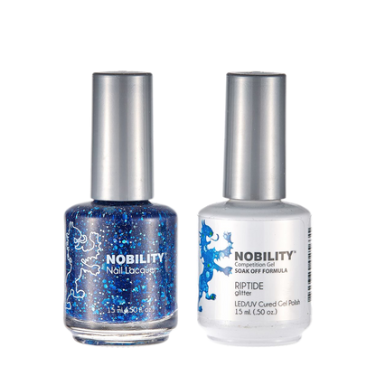 LeChat Nobility Gel & Polish Duo, NBCS113, Riptide, 0.5oz KK