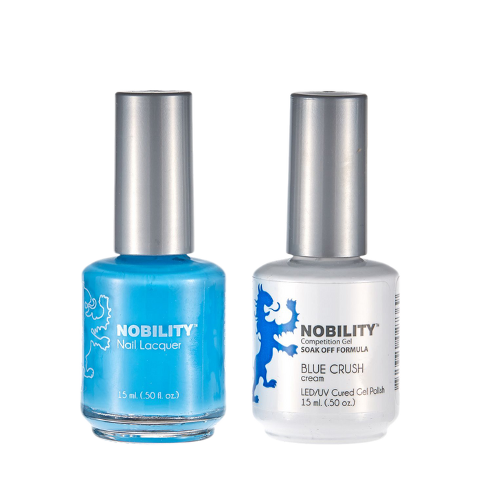 LeChat Nobility Gel & Polish Duo, NBCS116, Blue Crush, 0.5oz KK0917