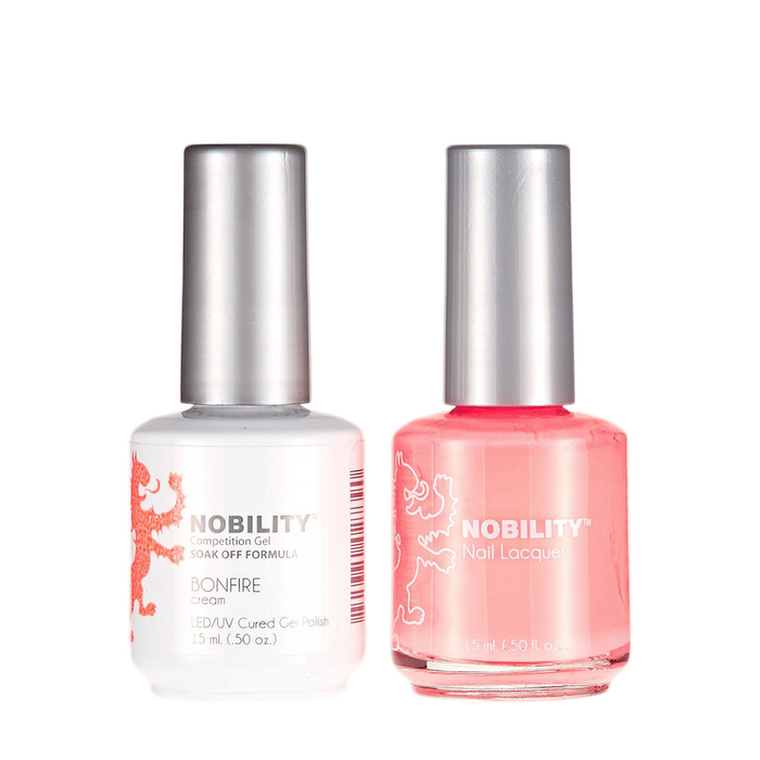LeChat Nobility Gel & Polish Duo, NBCS119, Bonfire, 0.5oz KK