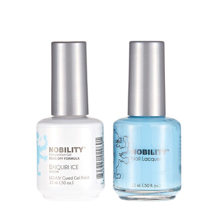 LeChat Nobility Gel & Polish Duo, NBCS123, Daquiri Ice, 0.5oz KK
