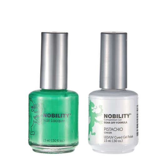 LeChat Nobility Gel & Polish Duo, NBCS124, Pistachio, 0.5oz KK