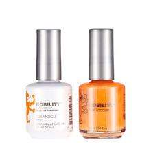 Load image into Gallery viewer, LeChat Nobility Gel &amp; Polish Duo, NBCS125, Creamsicle, 50oz KK
