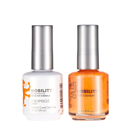LeChat Nobility Gel & Polish Duo, NBCS125, Creamsicle, 50oz KK