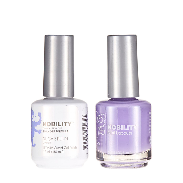 LeChat Nobility Gel & Polish Duo, NBCS126, Sugar Plum, 0.5oz KK